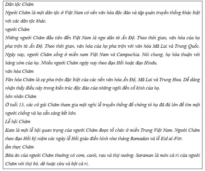 Tiếng Anh 8 Unit 7 7.3 Reading and Vocabulary 1 2