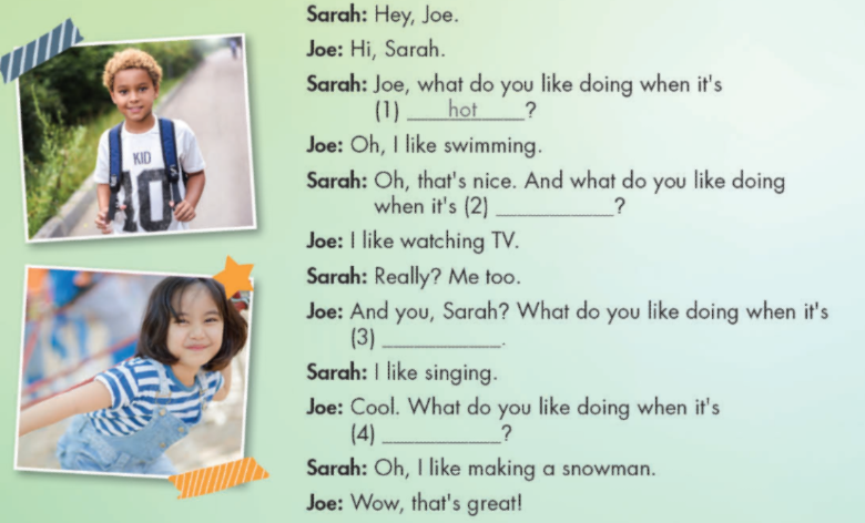 Tiếng Anh lớp 4 Unit 3 Geography trang 43 iLearn Smart Start 6 1