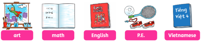 Tiếng Anh lớp 4 Unit 4 lesson one trang 32 Family and Friends 0 1