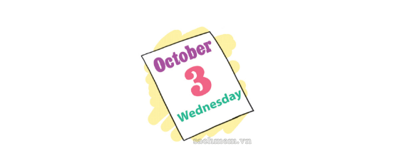 Unit 3. What day is it today? trang 12 Sách bài tập (SBT) Tiếng Anh 4 mới 3 1