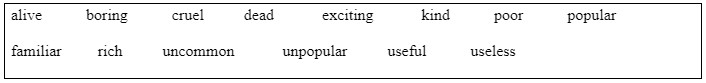 Vocabulary: People and places - Unit 3: The past - SBT Tiếng Anh 7 Friends Plus 0 1